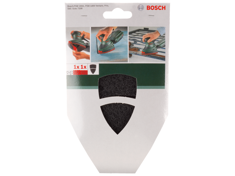 Čistilni filc in dodaten list Bosch za večnamenski brusilnik, 2609256088